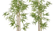 HOMCOM Copac Artificial Bambus 180 cm cu Ghiveci - Decor Interior Realist | Aosom Romania