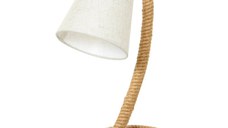 HomCom lampa stil marinaresc, abajur textil 29.5x21x43.5 cm | AOSOM RO
