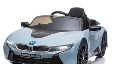 HOMCOM Licensed BMW I8 Coupe Masina Electrica telecomanda MP3 baterie pentru 3-8 ani