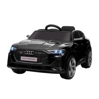 HOMCOM Masina sport electrica pentru copii, jucarie cu motor 12V alimentat cu doua baterii, Negru | Aosom Ro - 1