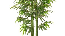 Homcom planta artificiala bambus in ghiveci, 140 cm | Aosom Ro