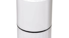 HOMCOM purificator de aer, filtru HEPA, 3 viteze, Φ20 x 32 cm | AOSOM RO