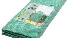Învelitoare pentru Seră Outsunny cu 12 Feronerie, Ușă Rulabilă și Margini Îngropate, Dimensiuni 3x2x2 m, Verde | Aosom Romania