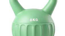Kettlebell SPORTNOW 8 kg cu Mâner Antiderapant - Ideal pentru Antrenamente Acasă | Aosom Romania