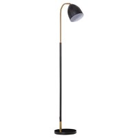 Lampa de podea HomCom, 43x28x160 cm, negru | AOSOM RO - 1