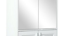 Mobilier suspendat de baie Kleankin, 55x17.5x60cm | Aosom Romania