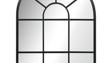 Oglinda Arcuita de Perete HOMCOM, 70x50 cm, Design Modern pentru Sufragerie si Dormitor | Aosom Romania