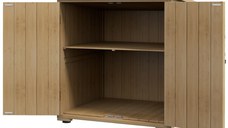 Outsunny Dulap de Depozitare din Lemn pentru Gradina | Aosom Romania