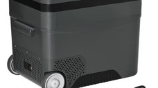 Outsunny Frigider Portabil Electric 45L cu Maner Telescopic și Roți Ușor de Transportat | Aosom Romania
