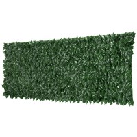 Outsunny Gard Artificial, gard verde din PE Anti-UV, Verde Inchis 300x100cm | Aosom Ro - 1