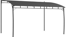 Outsunny Pergola Exterior 3x4m Cadru Metalic Protecție Solară pentru Grătar Terasă Verandă Gri | Aosom Romania