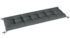Outsunny Perna pentru paleti, detasabila, cu curele, pentru majoritatea sezlongurilor, 198 x 65 x 13 cm, gri inchis | Aosom Romania