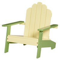 Outsunny scaun de gradina pentru copii, lemn 51x50x52.5cm | Aosom Ro - 1