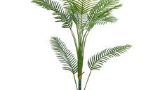 PALMA ARTIFICIALA ARECA HOMCOM 150 CM - PLANTA FALSA REALISTA PENTRU CASA SI BIROU