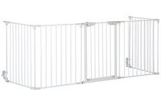PawHut Gard Pliabil Modular pentru Câini cu 3 Panouri Alb | Aosom Romania