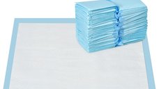 PawHut Set de 100 Covoare Igienice pentru Câini, 6 Straturi, 45x60 cm, Albastru | Aosom Romania