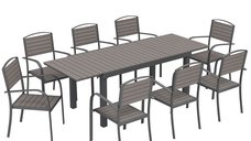 Set de grădină Outsunny | Mobilier exterior versatil