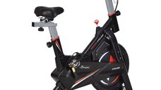 Soozier bicicleta fitness, cu ecran LCD, aparat de antrenament | AOSOM RO