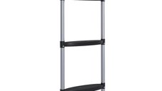 SPORTNOW Scară Acces Trambulină 3 Trepte sau 2 Trepte Late Capacitate 120kg 97x32cm | Aosom Romania