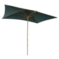 Umbrela din Lemn Outsunny pentru Gradina 2X3M Verde | Aosom RO - 1