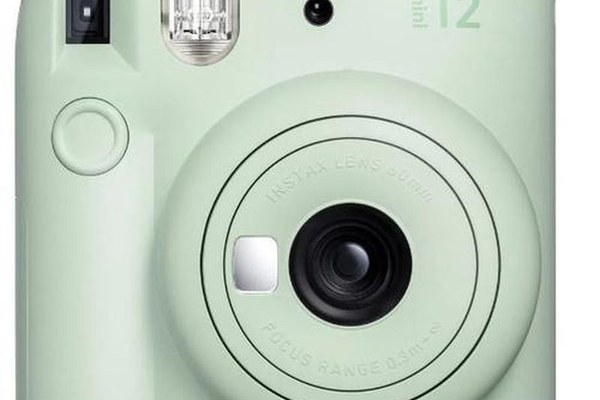 Aparat Foto Compact Instant Fujifilm Instax Mini 12 + Instax Mini Glossy (Verde)