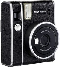 Aparat Foto Compact Instant Fujifilm Instax Mini 40 (Negru) - 1