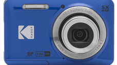 Aparat Foto Kodak PixPro FZ55,16 MP, Zoom 5X, Vlogging, Full HD – 1080p (Albastru)