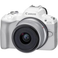 Aparat foto Mirrorless Canon EOS R50, 24.2MP, 4K + Obiectiv 18-45mm (Alb) - 1