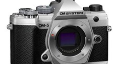 Aparat Foto Mirrorless Olympus OM SYSTEM OM-5 body, 20.4 Mpx, Filmare 4K (Argintiu)