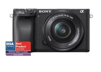 Aparat foto Mirrorless Sony Alpha A6400 LB, 24.2 MP, APS-C, Ecran 3inch, 4K HDR, 4D Focus + Obiectiv SELP1650 16-50 mm (Negru) - 1