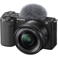Aparat foto Mirrorless Sony Alpha ZV-E10, 24.2MP, 4K, Negru + Obiectiv 16-50mm - 1