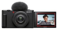 Camera compacta pentru vlogging Sony ZV-1F, Ultrawide, 4K, 20.1 MPx, F2.0, Bluetooth (Negru) - 1