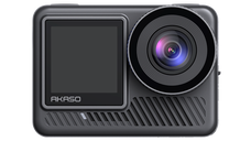 Camera de actiune AKASO Brave 8 Lite, 4K 60 FPS, 20MP, Control vocal, Stabilizare 6 axe, Ecran 2 inch, Wi-Fi, HDR, IPX8