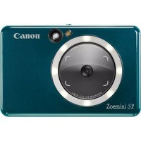 Camera foto instant Canon Zoemini S2, 8 MP, Bluetooth, MicroSD, NFC, F/2.2, Tehnologie ZINK (Turcoaz) - 1