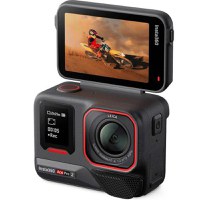 Camera Video de Actiune Insta360 Ace Pro 2 Standard Bundle, 8K30, 50MP, Ecran Flip 2.5inch, Ecran frontal 0.7 inch, Unghi larg de 157°, Wi-Fi, Bluetooth, HDR, Waterproof 12m (Negru) - 1