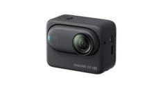 Camera video de actiune Insta360 GO 3S, 4K, 128GB, Ecran tactil flip 2.2inch, Wi-Fi, Bluetooth, Voice Control 2.0, Waterproof IPX8, Editare AI (Negru)
