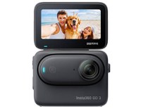 Camera video de actiune Insta360 GO3, 64GB, Control Vocal, Waterproof IPX8, Editare AI (Negru) - 1