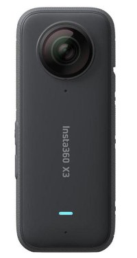 Camera Video de Actiune Insta360 X3, 5.7K, 360°, Bluetooth, Waterproof, Microfon (Negru) - 1