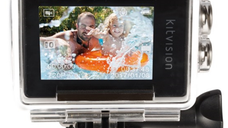 Camera Video de Actiune KitVision Action Camera KVACTCAM2, Filmare HD, Waterproof, Functie Webcam (Alb)
