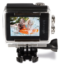 Camera Video de Actiune KitVision Action Camera KVACTCAM2, Filmare HD, Waterproof, Functie Webcam (Alb) - 1