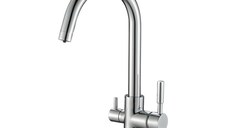 Baterie cu 3 cai model Clasic Negru  Granit Krausen