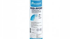 Cartus filtrant dual polipropilena 10   Ecosoft pentru eliminarea sedimentelor
