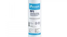 Cartus filtrant polipropilena 10 Ecosoft pentru eliminarea sedimentelor