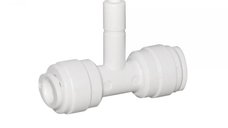 Conector Teu 1/4 - 1/4 Quick - 1/4 Stem