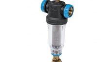 Filtru SAN cu autocuratare, cu cartus din otel inoxidabil 304 cu racorduri de   ½   FM E i   ¾   M