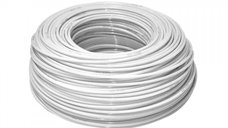 Furtun flexibil din polietilena alb 1/4 (6 mm)