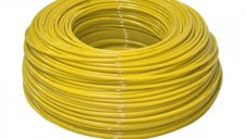 Furtun Flexibil din Polietilena Galben 1/4 (6 mm)