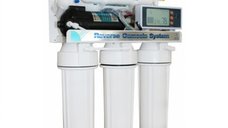 Purificator cu Osmoza Inversa in 5 trepte  pompa booster si  LCD Krausen