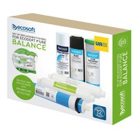Set 6 filtre de schimb Osmoza Inversa Ecosoft P URE Balance - 1