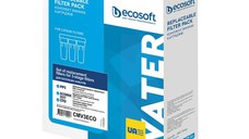 Set filtre de schimb Plus Ecosoft 1-2-3 pentru sisteme de filtrare